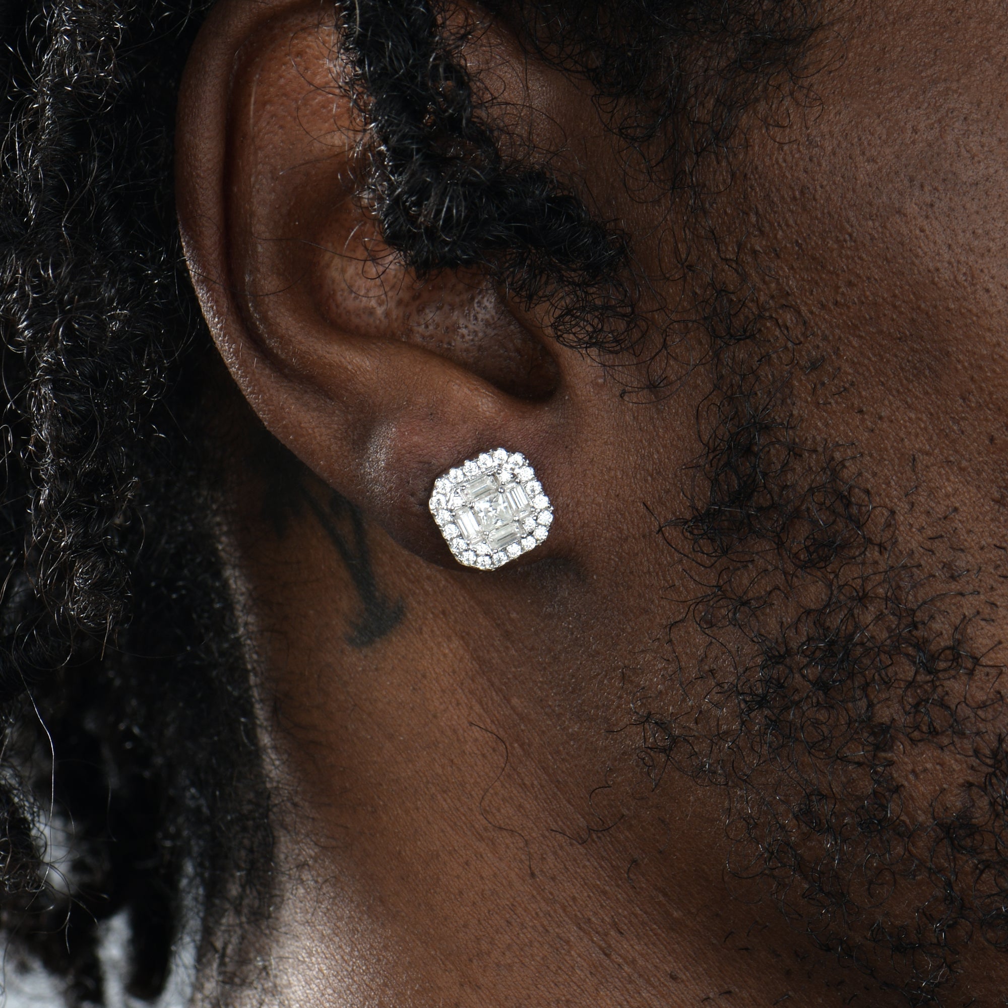 Boucles d’oreilles Stone - Argent 925